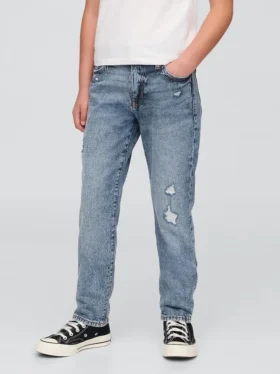 Jeans da ragazza a vita media