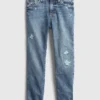 Jeans da ragazza a vita media