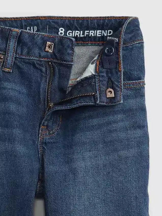 Jeans da ragazza a vita media
