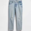 Jeans da ragazza a vita media