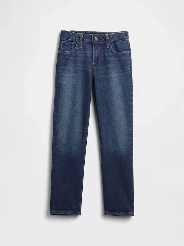 Jeans da ragazza a vita media