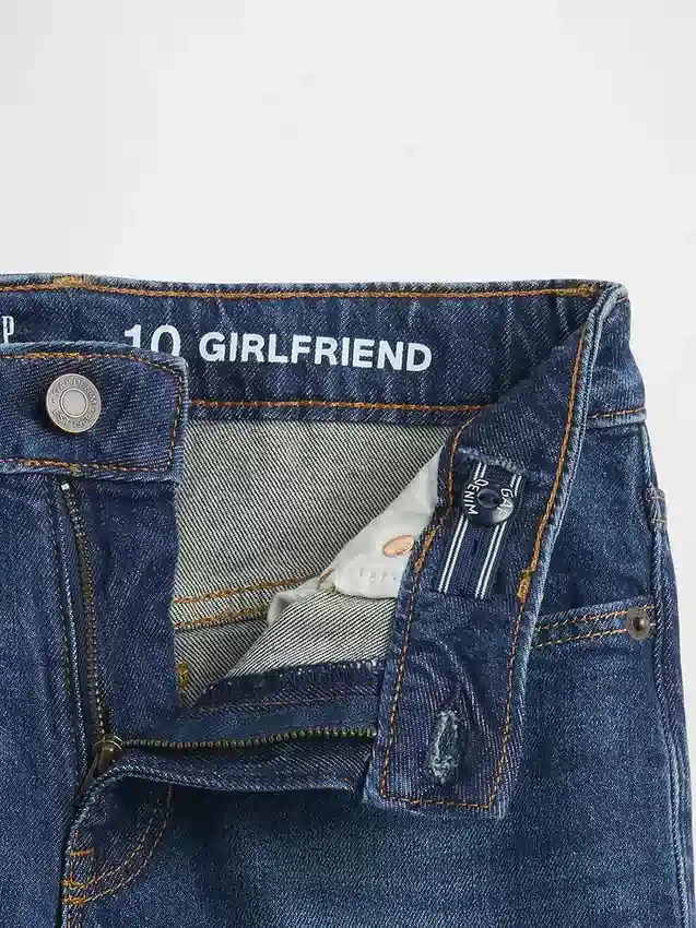 Jeans da ragazza a vita media