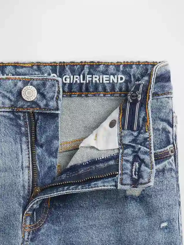 Jeans da ragazza a vita media