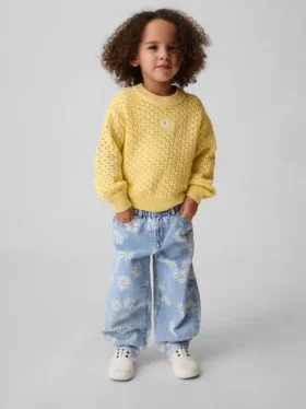 Jeans Daisy Horseshoe per neonato & bebè