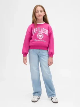 Jeans dritti a vita bassa per bambini