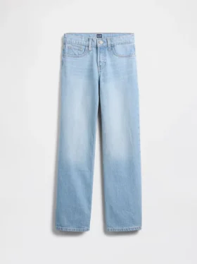 Jeans dritti a vita bassa per bambini
