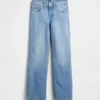 Jeans dritti a vita bassa per bambini