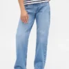 Jeans dritti a vita bassa per bambini