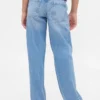 Jeans dritti a vita bassa per bambini