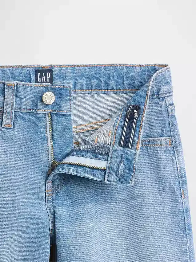 Jeans dritti a vita bassa per bambini