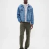 Jeans dritti dal taglio morbido