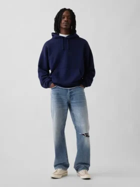 Jeans dritti dal taglio morbido