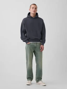 Jeans dritti dal taglio morbido