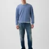Jeans dritti dal taglio morbido