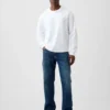 Jeans dritti dal taglio morbido