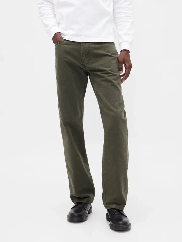 Jeans dritti dal taglio morbido