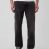 Jeans dritti dal taglio morbido