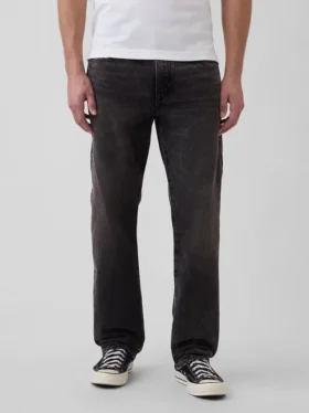 Jeans dritti dal taglio morbido