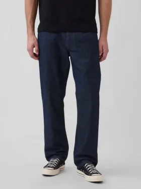 Jeans dritti dal taglio morbido