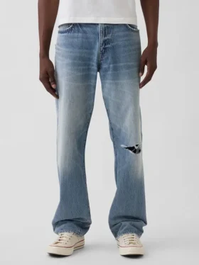 Jeans dritti dal taglio morbido