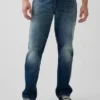 Jeans dritti dal taglio morbido