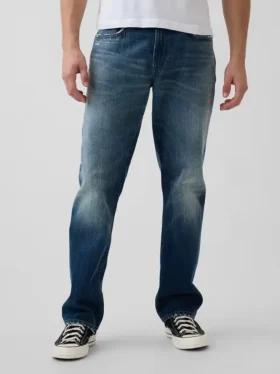 Jeans dritti dal taglio morbido
