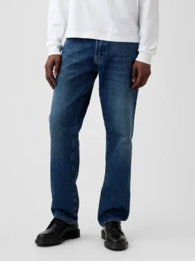 Jeans dritti dal taglio morbido