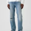 Jeans dritti dal taglio morbido