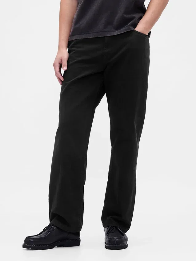 Jeans dritti dal taglio morbido