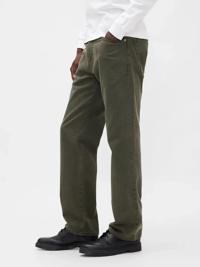 Jeans dritti dal taglio morbido