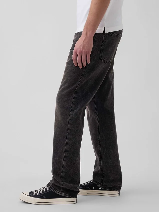 Jeans dritti dal taglio morbido