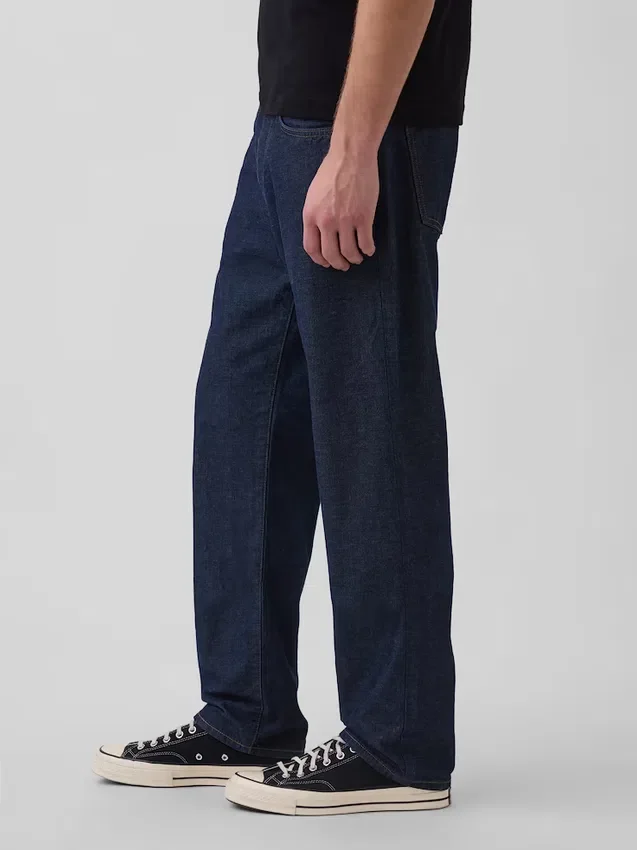Jeans dritti dal taglio morbido