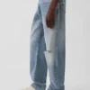 Jeans dritti dal taglio morbido