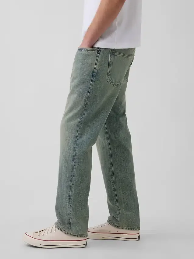 Jeans dritti dal taglio morbido