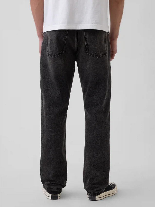 Jeans dritti dal taglio morbido