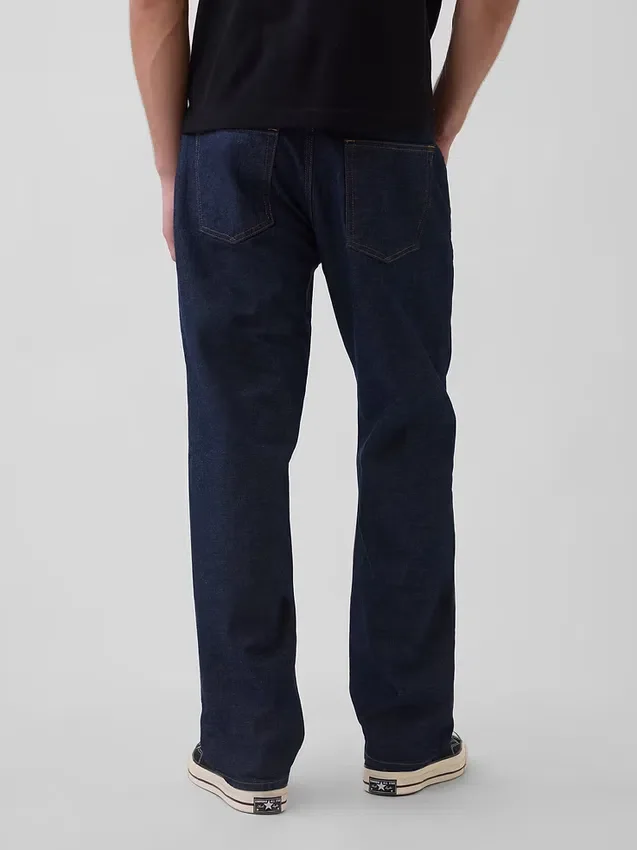 Jeans dritti dal taglio morbido