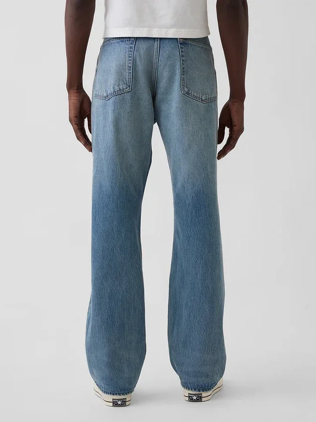 Jeans dritti dal taglio morbido