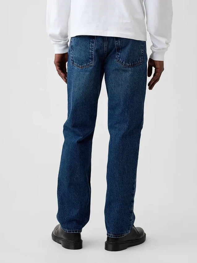 Jeans dritti dal taglio morbido