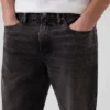 Jeans dritti dal taglio morbido