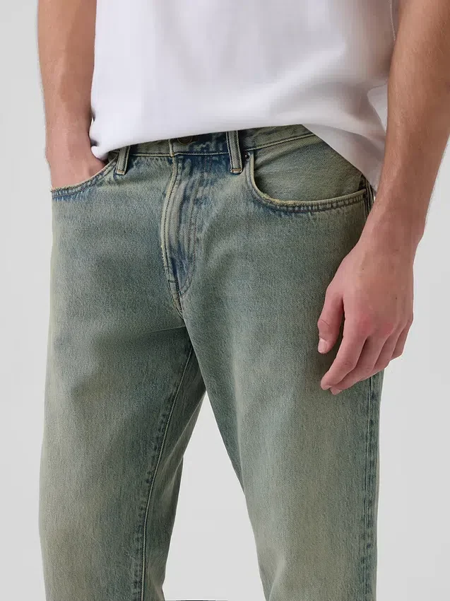 Jeans dritti dal taglio morbido