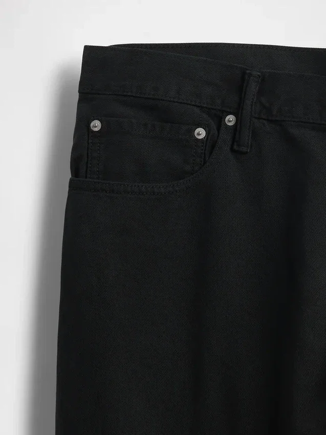 Jeans dritti dal taglio morbido