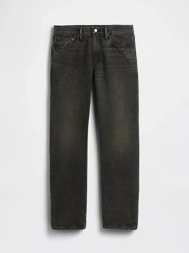 Jeans dritti dal taglio morbido