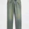 Jeans dritti dal taglio morbido