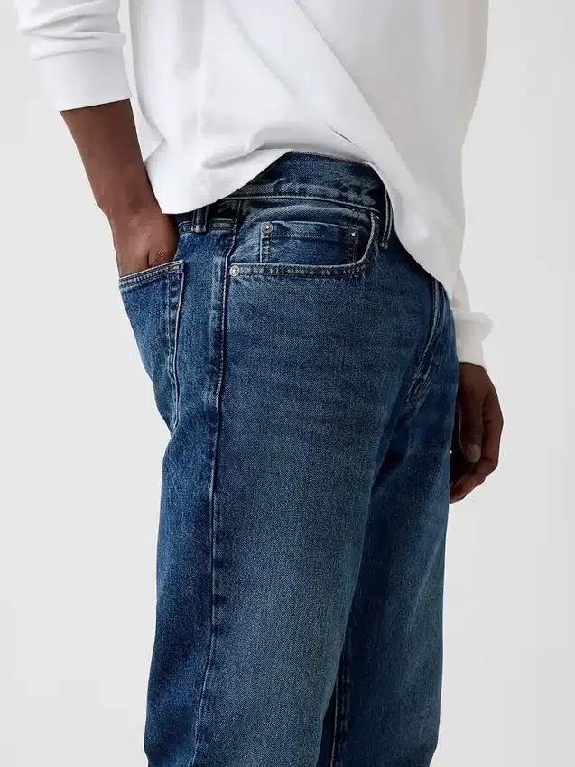 Jeans dritti dal taglio morbido