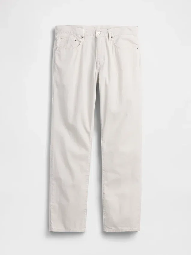 Jeans dritti dal taglio morbido