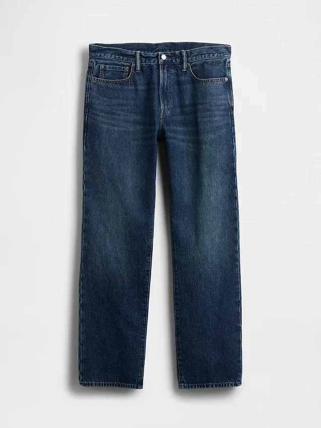Jeans dritti dal taglio morbido