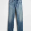 Jeans dritti dal taglio morbido