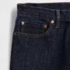 Jeans dritti dal taglio morbido e dal tessuto pesante