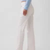 Jeans dritti dal taglio rilassato a vita media