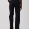 Jeans dritti dal taglio rilassato a vita media